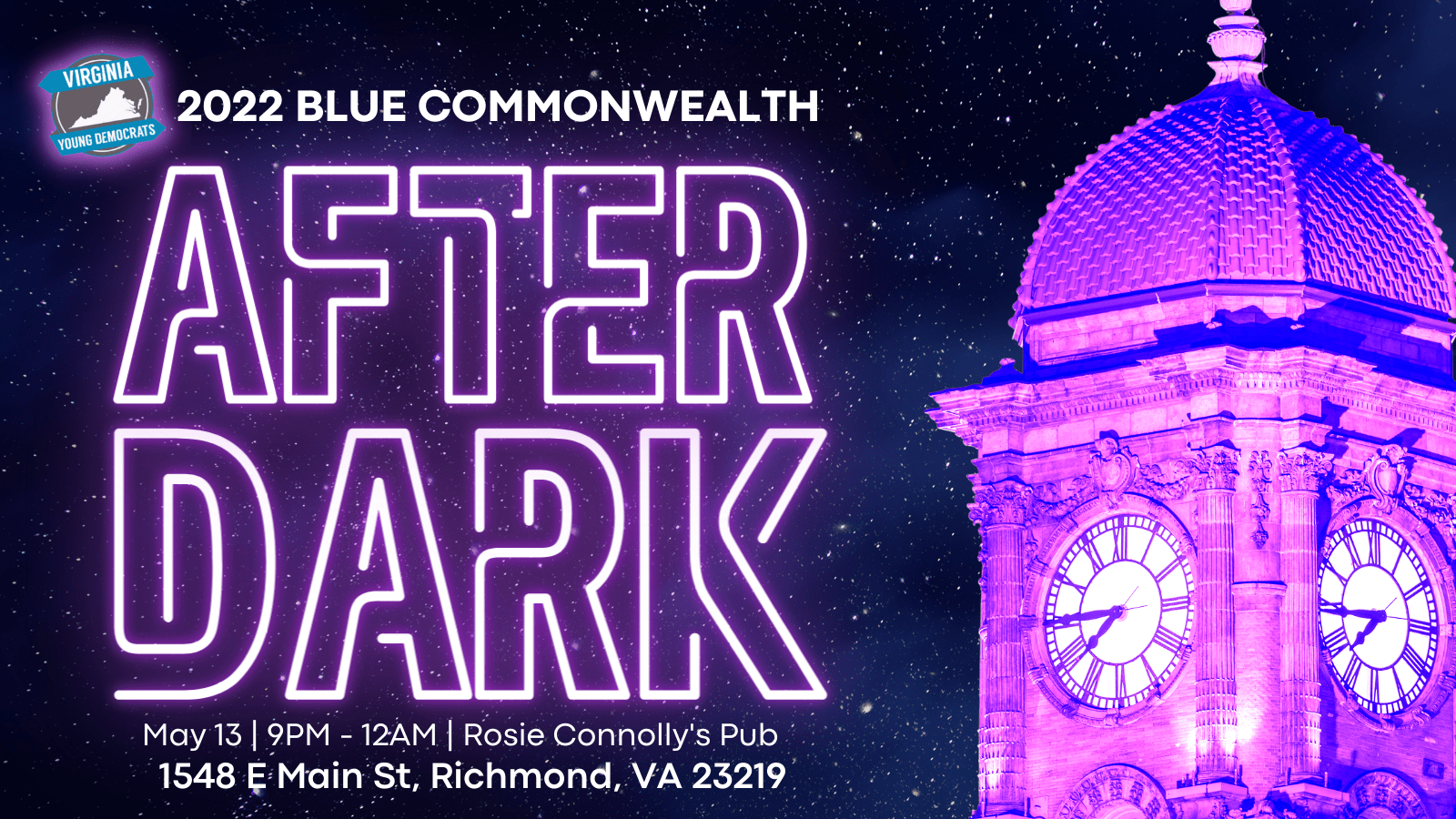 Blue Commonwealth After Dark - Fairfax County Democratic Committee