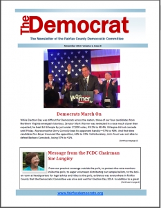 November The Democrat Cover