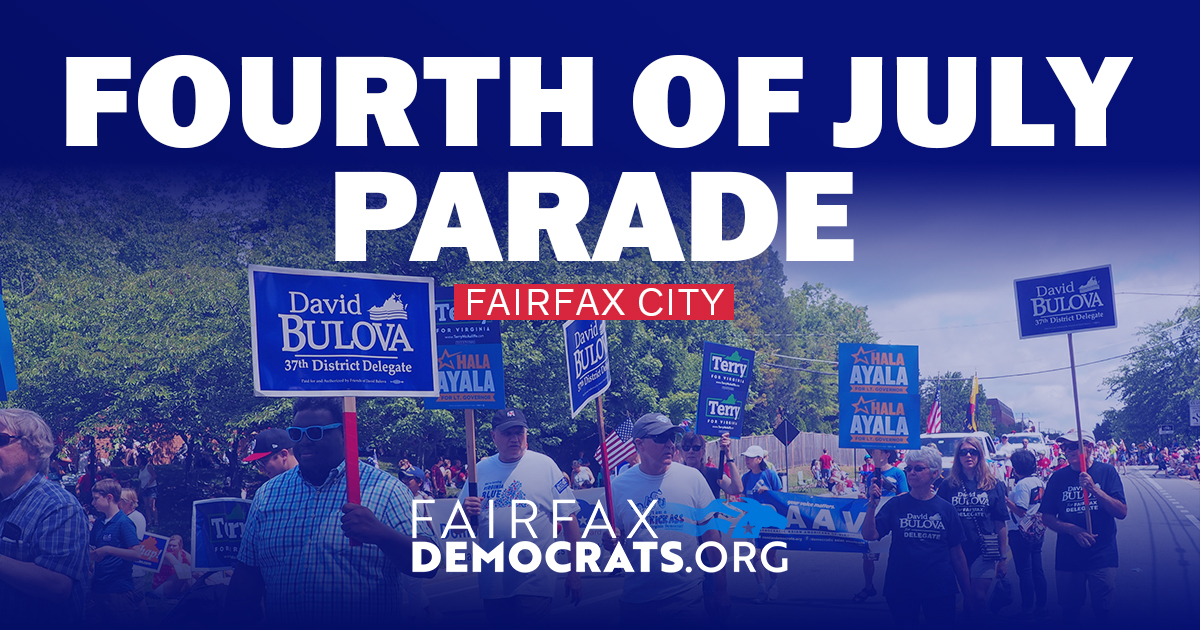 Fairfax City Fourth of July Parade Fairfax County Democratic Committee