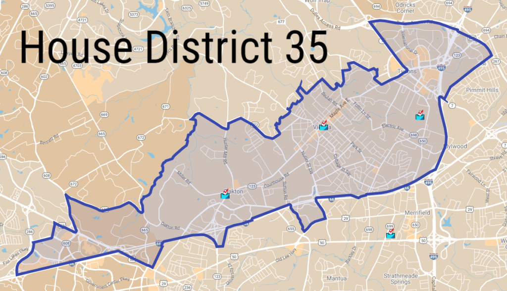 Special Election for House District 35 – Fairfax County Democratic