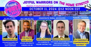 Network NOVA Power Lunch: Joyful Warriors @ Virtual by Zoom